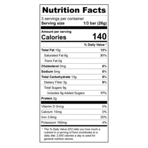 Gingerbread Toffee 70% Dark Chocolate Bar