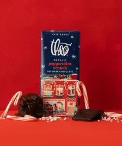 Peppermint Crunch 70% Dark Chocolate Bar