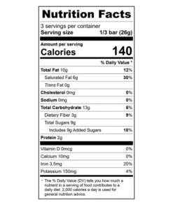 Peppermint Crunch 70% Dark Chocolate Bar