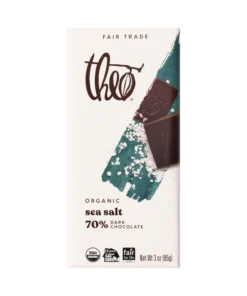 Sea Salt 70% Dark Chocolate Bar