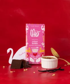 crème brûlée milk chocolate bar 45% cacao