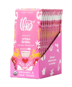 crème brûlée milk chocolate bar 45% cacao