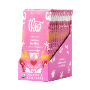 crème brûlée milk chocolate bar 45% cacao