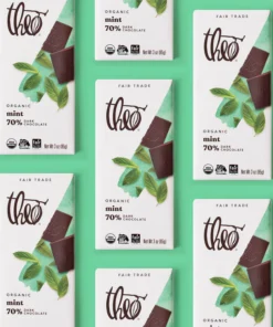 mint 70% dark chocolate bar