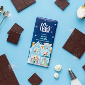 sweet vanilla milk chocolate bar 45% cacao