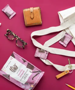 vanilla crunch 55% dark chocolate with vanilla sea salt