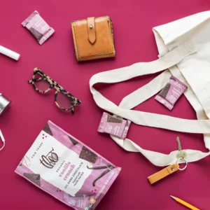 vanilla crunch 55% dark chocolate with vanilla sea salt